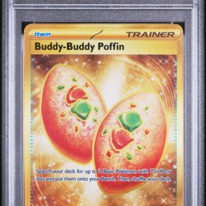 2024 POKEMON TWM EN-TWILIGHT MASQUERADE 223 BUDDY-BUDDY POFFIN HYPER RARE