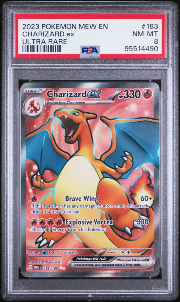 2023 POKEMON MEW EN-151 183 CHARIZARD EX ULTRA RARE