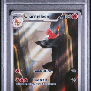 2023 POKEMON MEW EN-151 169 CHARMELEON ILLUSTRATION RARE