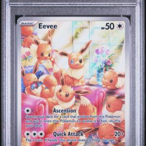 2024 POKEMON TWM EN-TWILIGHT MASQUERADE 188 EEVEE ILLUSTRATION RARE