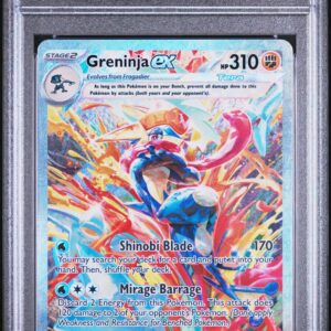 2024 POKEMON TWM EN-TWILIGHT MASQUERADE 214 GRENINJA EX SPECIAL ILLUSTRATION RARE