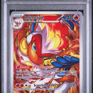 2024 POKEMON TWM EN-TWILIGHT MASQUERADE 173 INFERNAPE ILLUSTRATION RARE